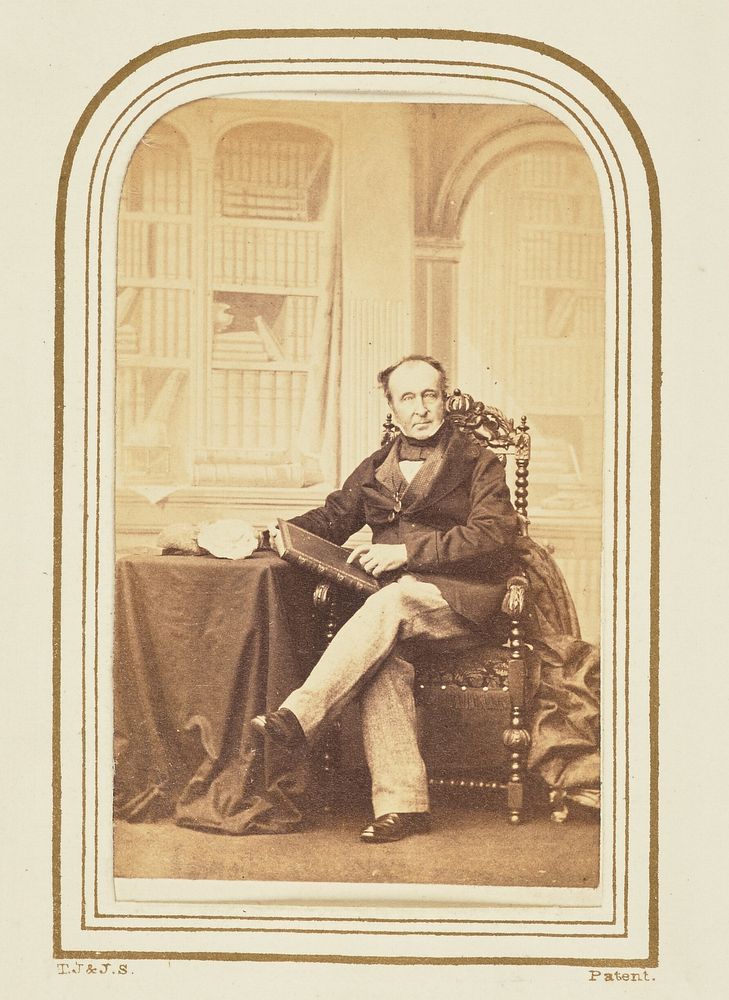 Sir Roderick Impey Murchison (1792 - 1871), British geologist by Camille Silvy