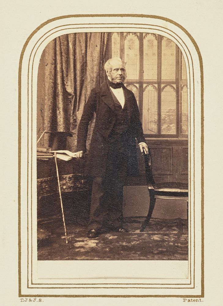 Henry John Temple, III (1784 - 1865), Viscount Palmusten by Camille Silvy