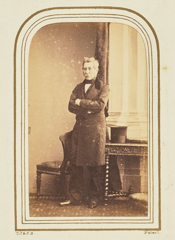 Sir John Fox Burgoyne (1782 - 1871), field marshall by Camille Silvy