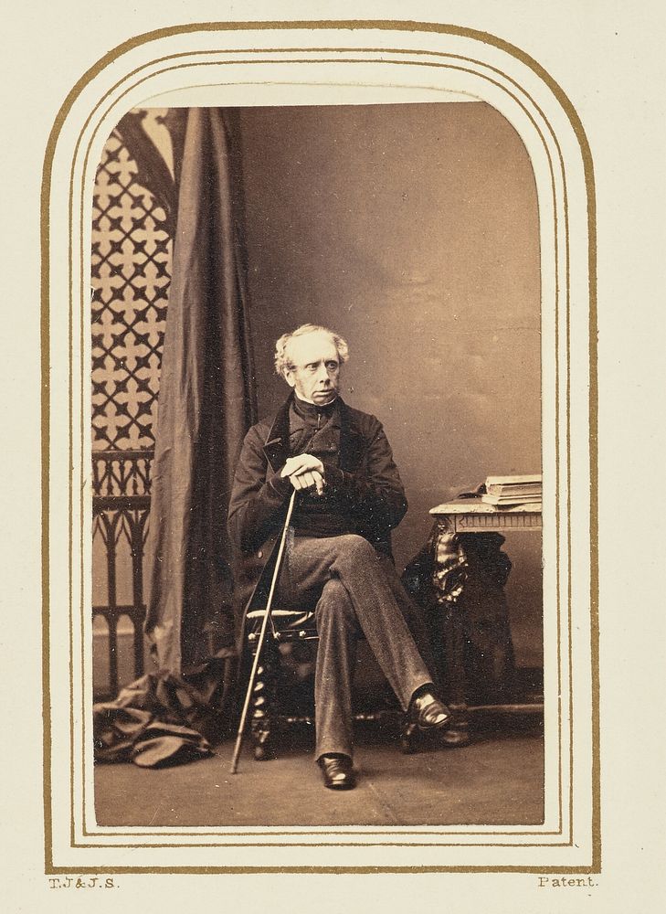 Henry George, III, of Grey (1802 - 1894), statesman by Camille Silvy
