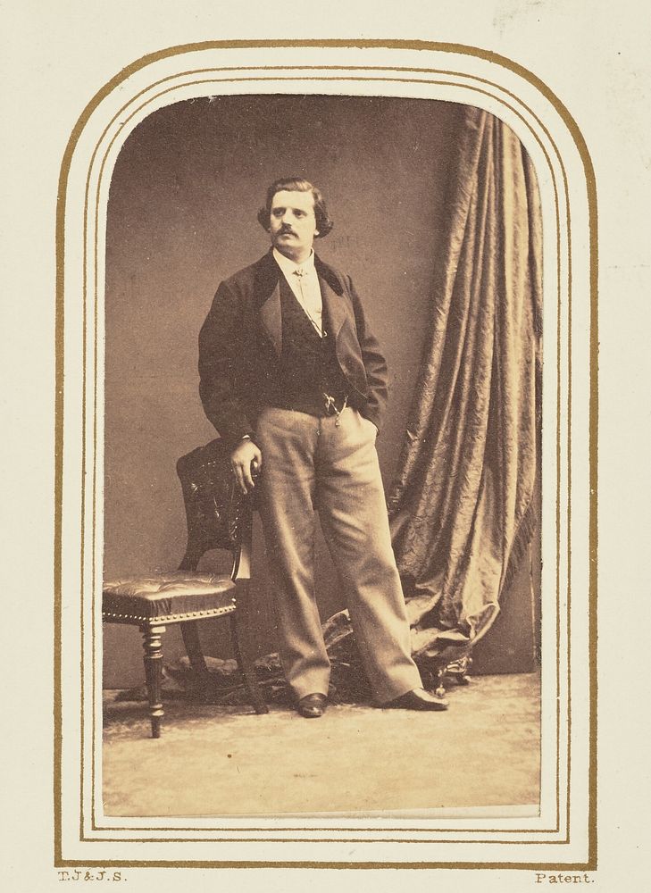 Antonio Giuglini, tenor (1827 - 1865) by Camille Silvy
