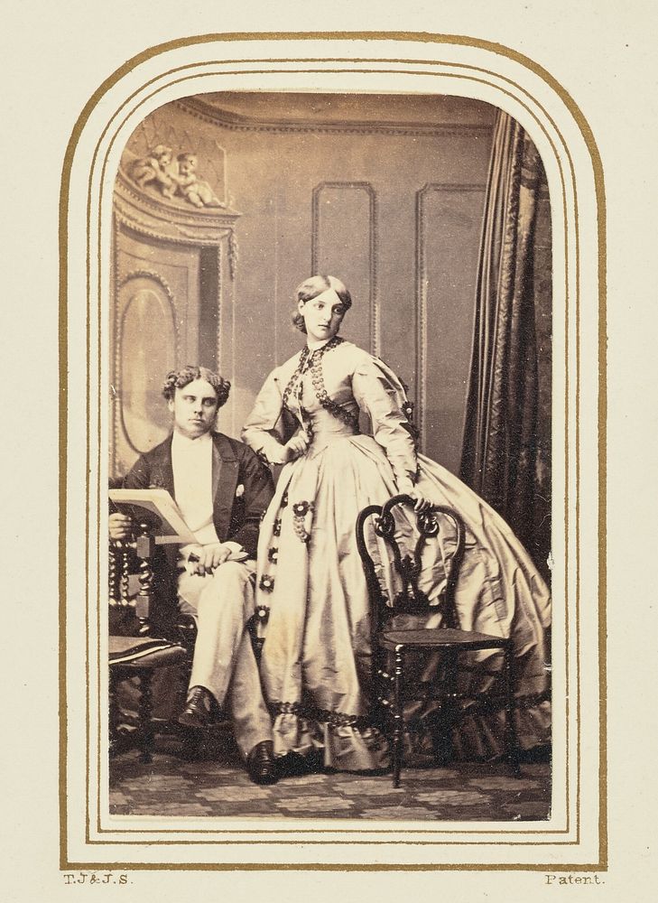 Mr. and Mrs. Charles Taylun by Camille Silvy