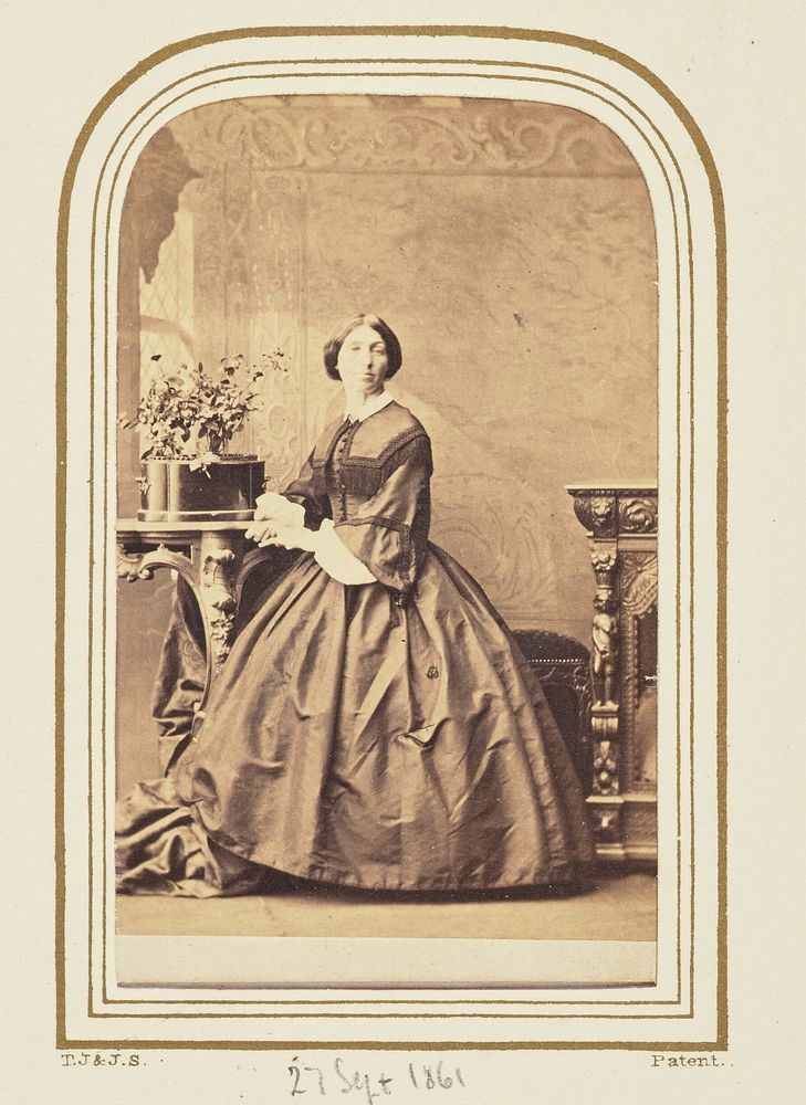 Miss F. Blamire by Camille Silvy