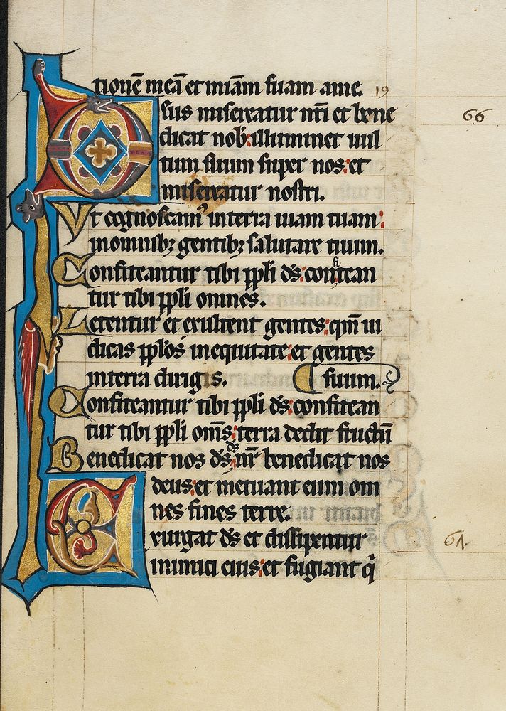 Decorated Initial D; Decorated Initial E