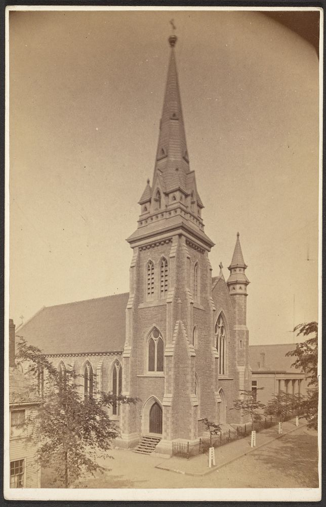 Church, Boston by Josiah Johnson Hawes