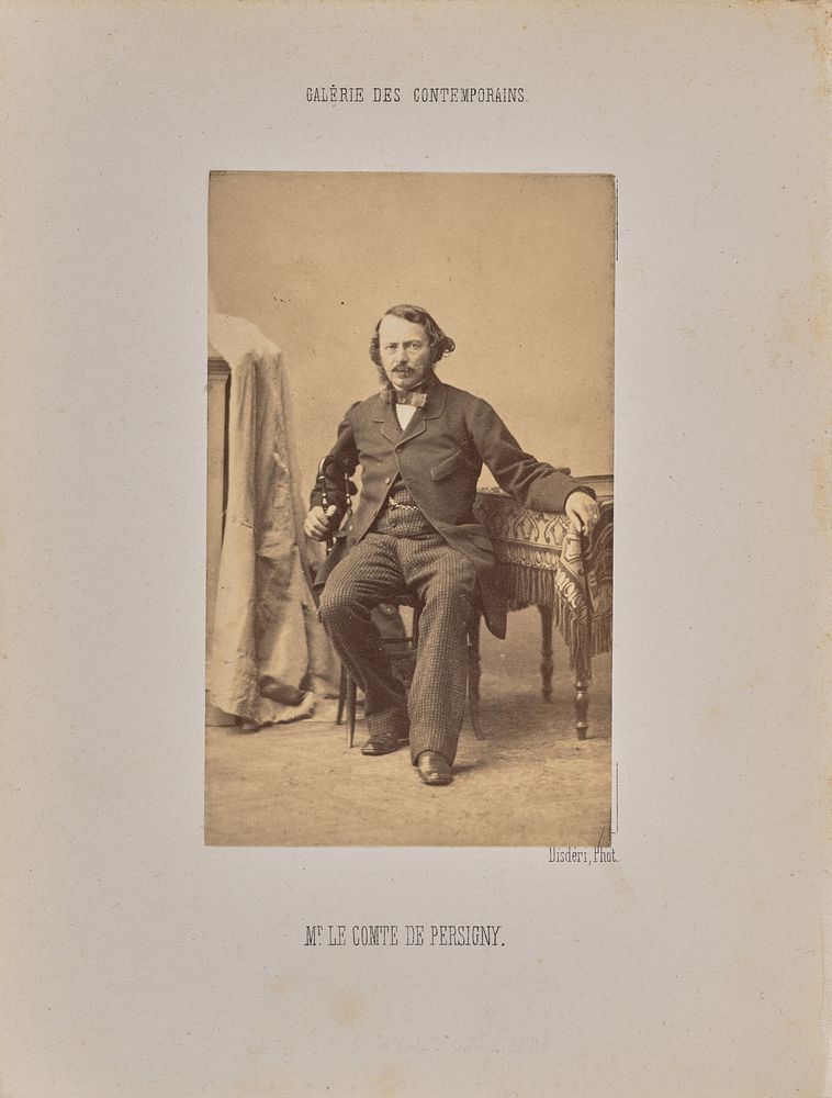 Monsieur le comte de Persigny by André Adolphe Eugène Disdéri