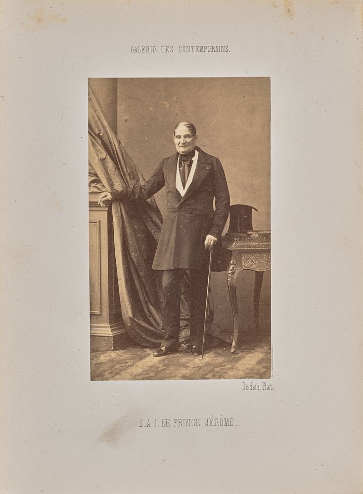 Son altesse impériale le Prince Jérome by André Adolphe Eugène Disdéri