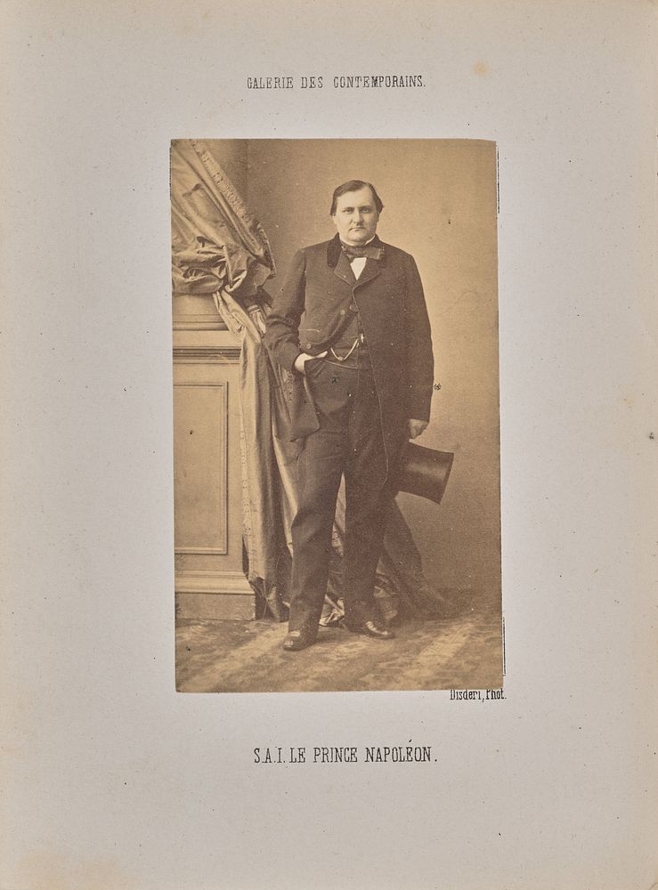 Son altesse impériale le Prince Napoléon by André Adolphe Eugène Disdéri