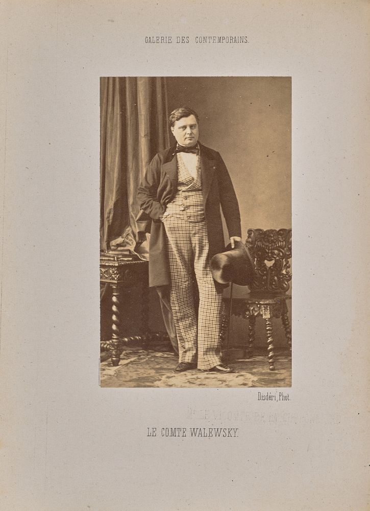 Le comte Walewsky by André Adolphe Eugène Disdéri