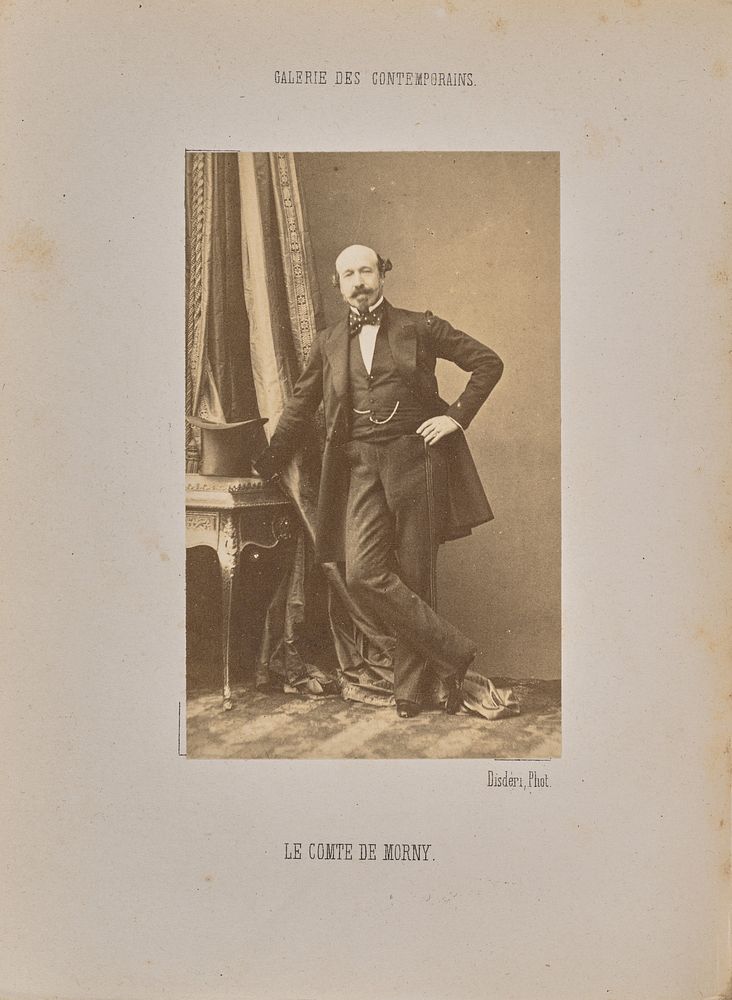 Le comte de Morny by André Adolphe Eugène Disdéri