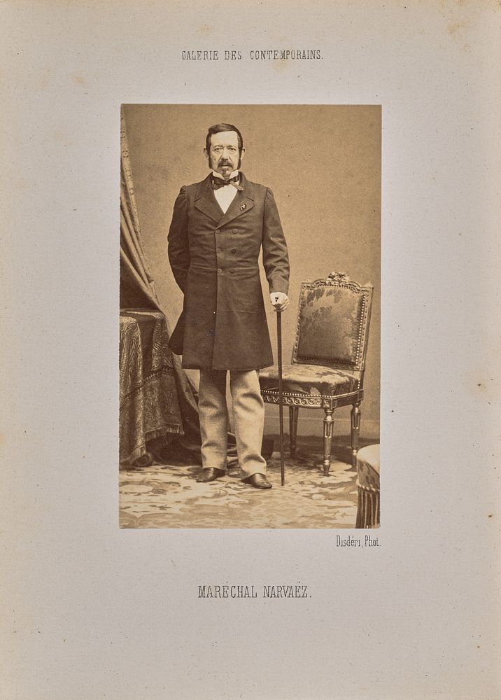 Maréchal Narvaéz by André Adolphe Eugène Disdéri