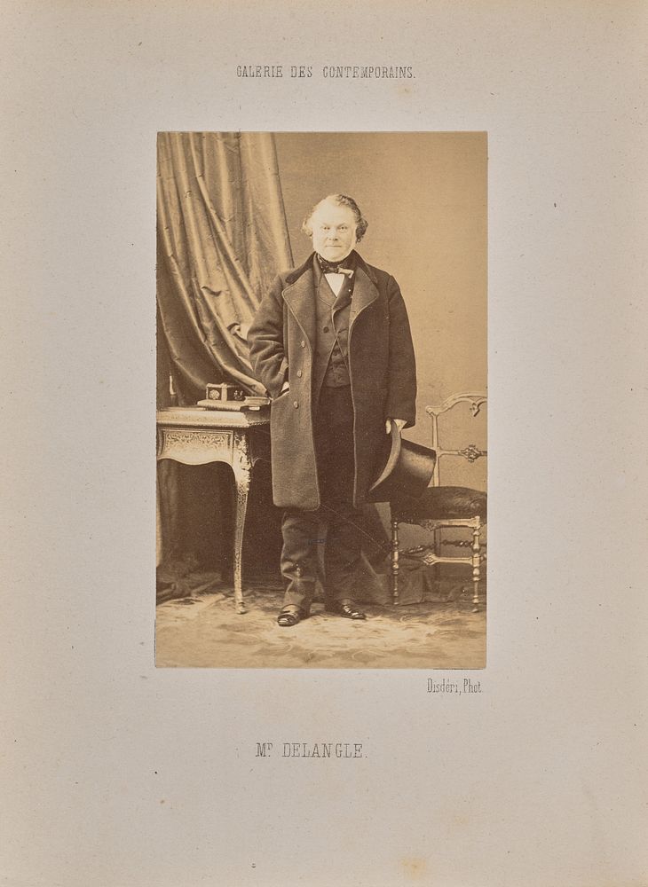 Monsieur Delangle by André Adolphe Eugène Disdéri