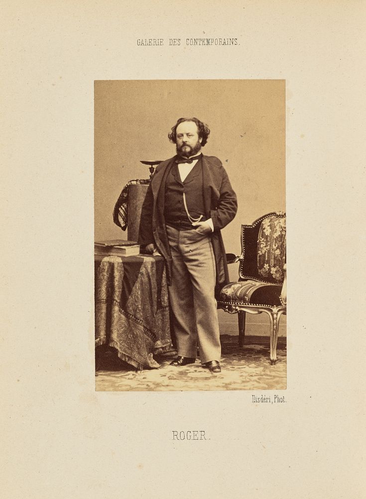 Roger by André Adolphe Eugène Disdéri