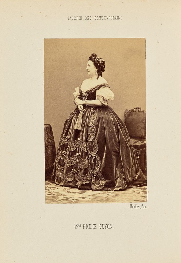 Madame Emilie Guyon by André Adolphe Eugène Disdéri
