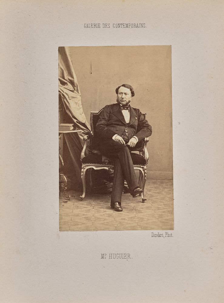 Monsieur Huguier by André Adolphe Eugène Disdéri