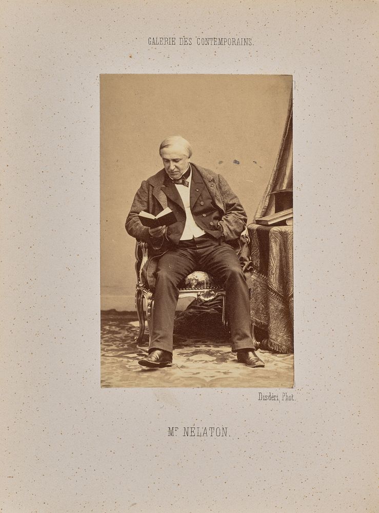 Monsieur Nélaton by André Adolphe Eugène Disdéri
