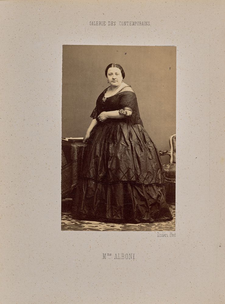 Madame Alboni by André Adolphe Eugène Disdéri