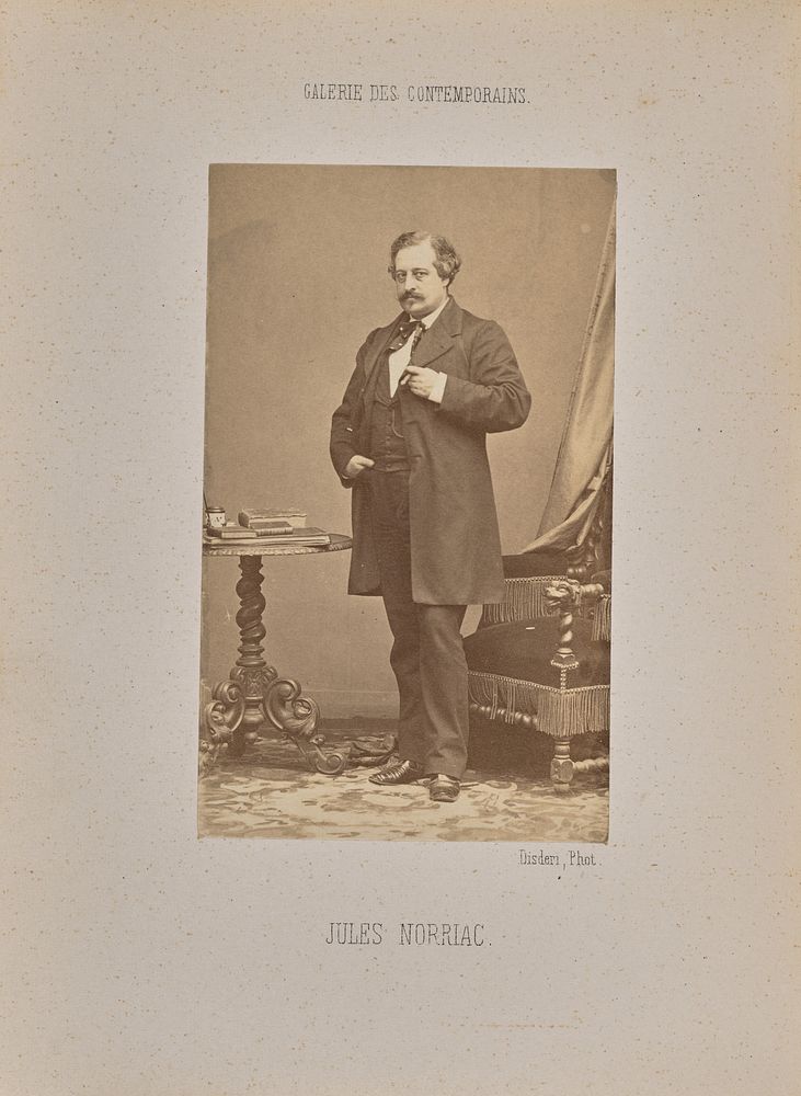 Jules Noriac by André Adolphe Eugène Disdéri
