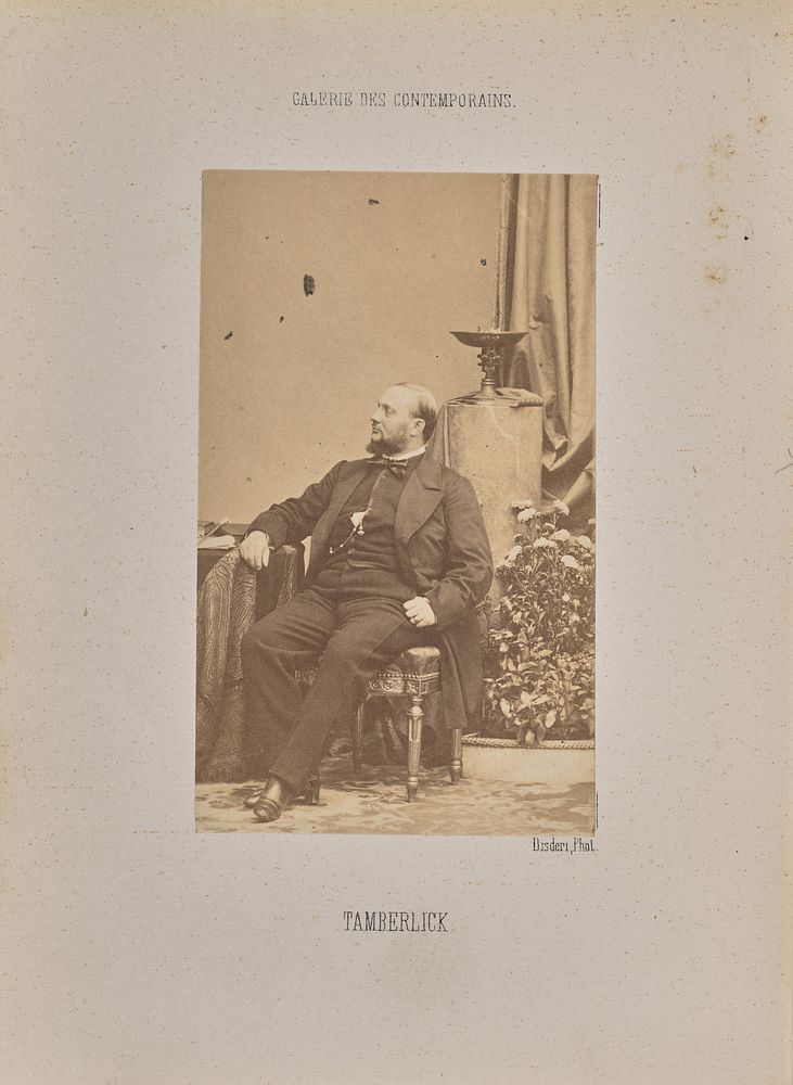 Tamberlick by André Adolphe Eugène Disdéri