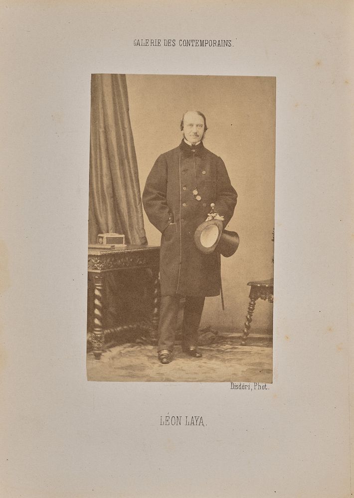 Léon Laya by André Adolphe Eugène Disdéri