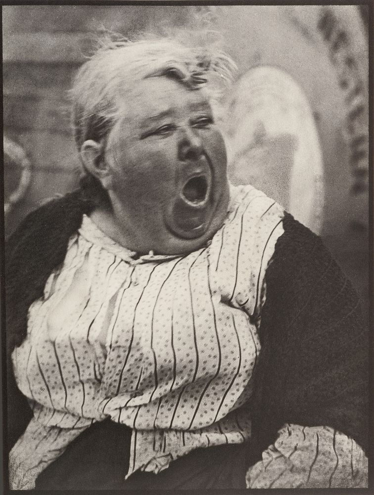 Photograph - New York [Yawning Woman] by Paul Strand