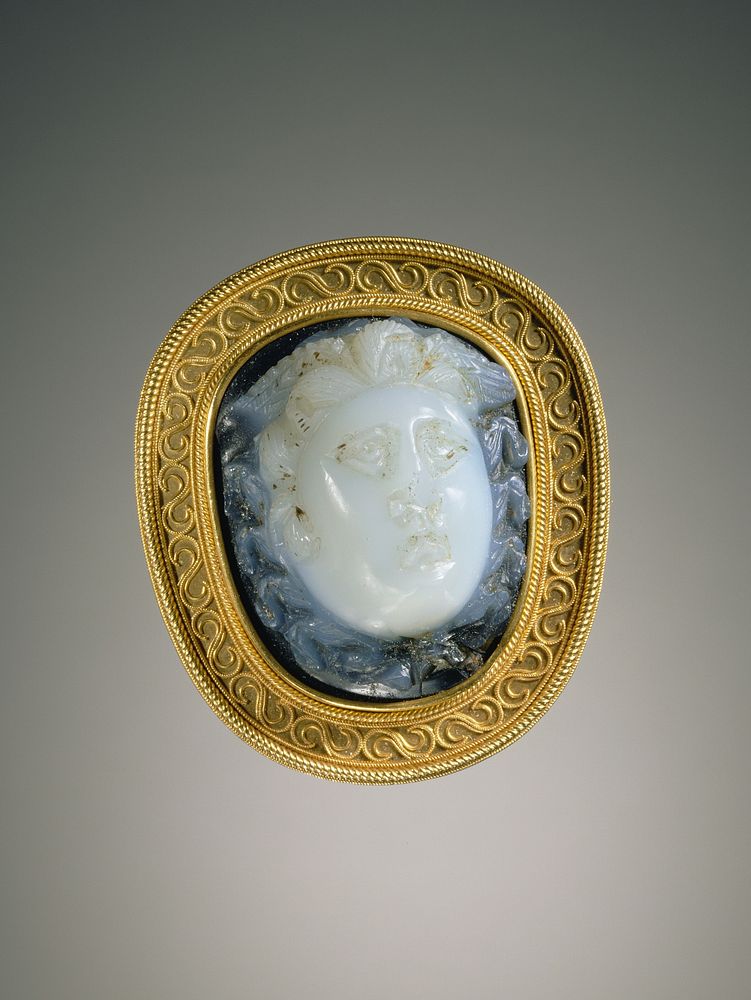 Cameo set in a 19th century mount by Alessandro Castellani