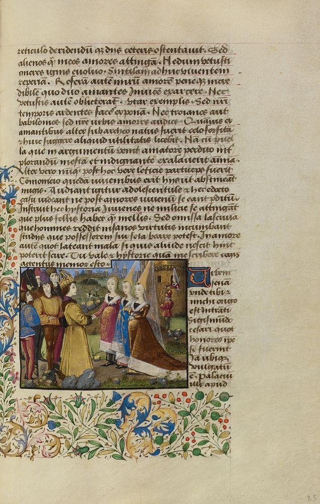 The Emperor Sigismund Arriving in Siena