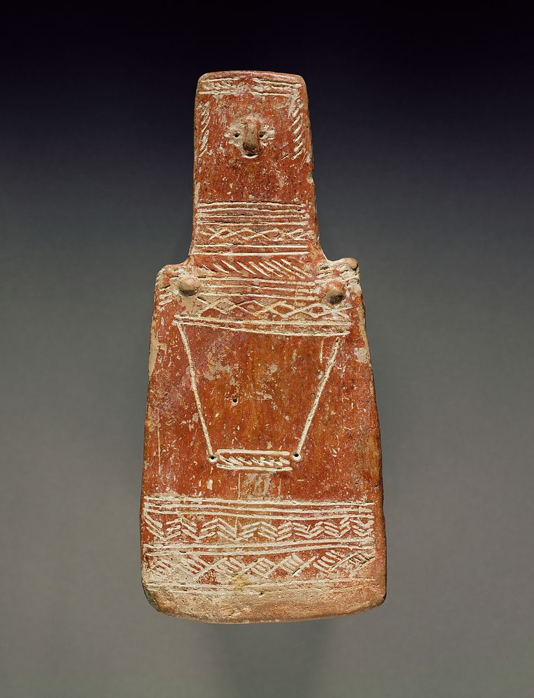 Red Polished Ware Plank Figure
