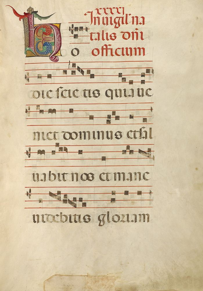 Decorated Initial H