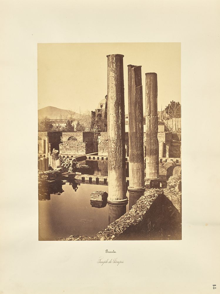 Pouzzoles. Temple de Serapis. by Giorgio Sommer