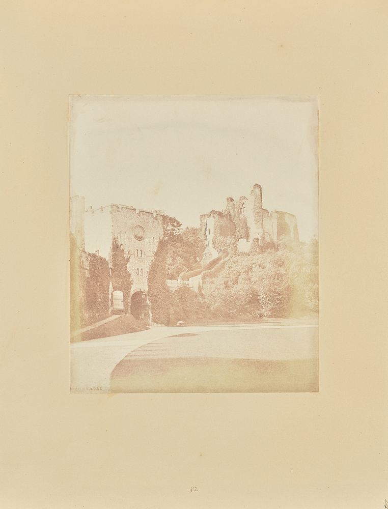The Keep, Arundel Castle by Samuel Buckle