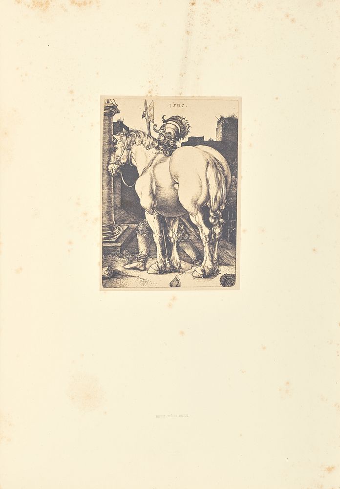 Le Grand cheval by Bisson Frères