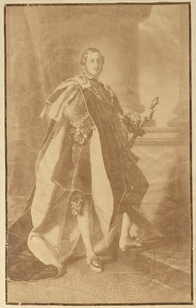 Painted portrait of Prince Albert by Winterhalter