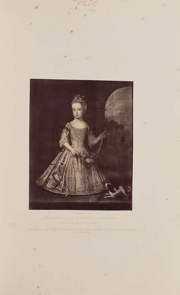 Miss Cavendish M. Harley, by M. Dahl by Caldesi and Montecchi