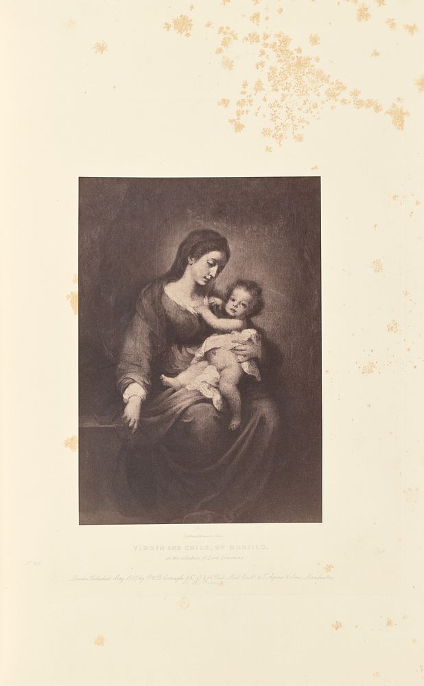 Virgin and Child, by Murillo by Caldesi and Montecchi