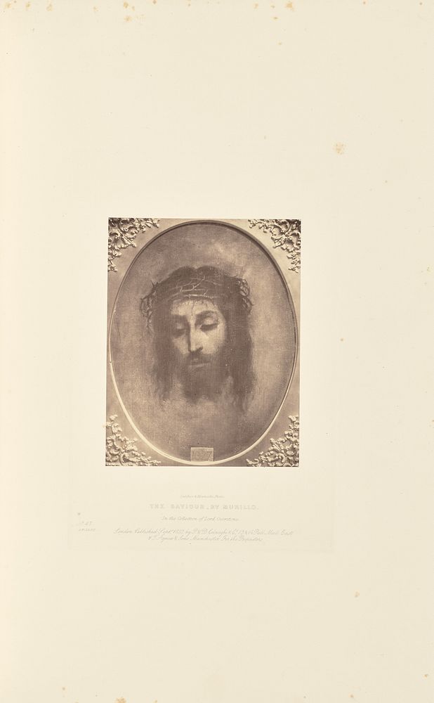 The Saviour, by Murillo by Caldesi and Montecchi