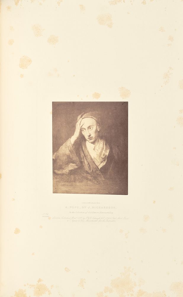 A. Pope by J. Richardson by Caldesi and Montecchi