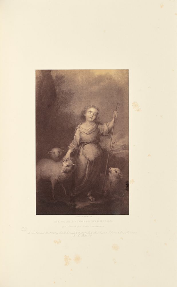 The Good Shepherd, by Murillo by Caldesi and Montecchi