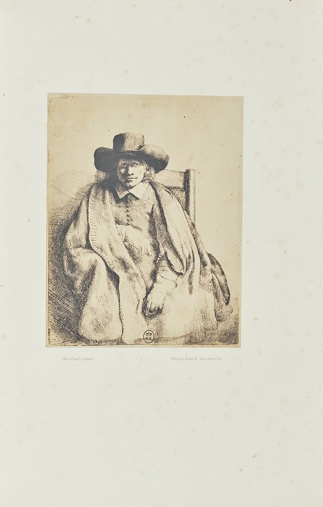 Clement de Jonghe, printseller by Bisson Frères