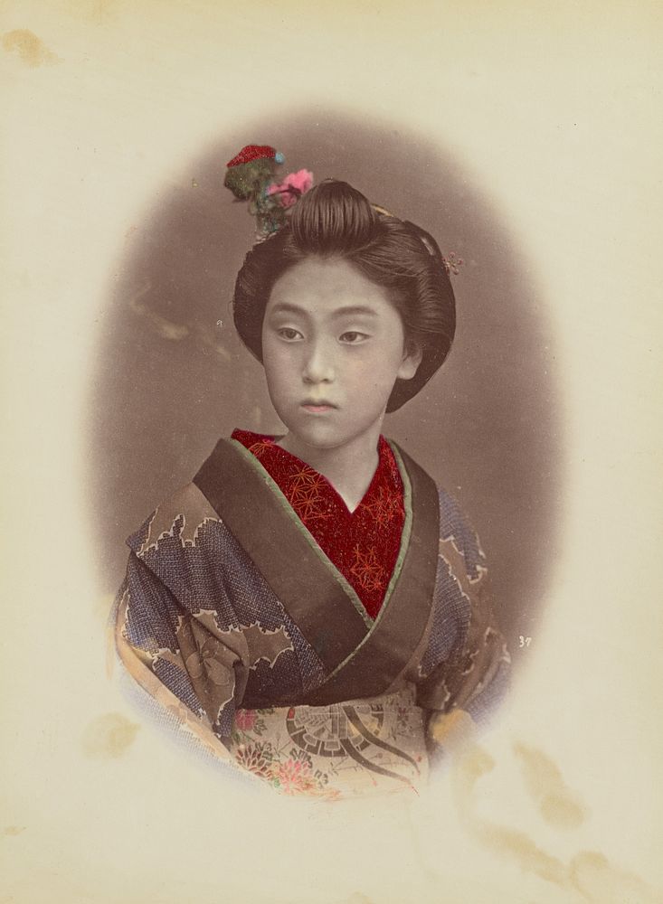 Portrait of a Girl by Baron Raimund von Stillfried
