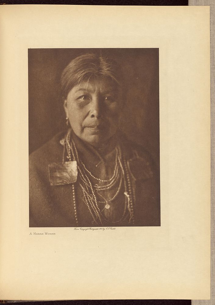 A Makah Woman by Edward S Curtis