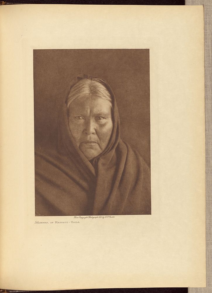 Íhltawat, of Massett - Haida by Edward S Curtis