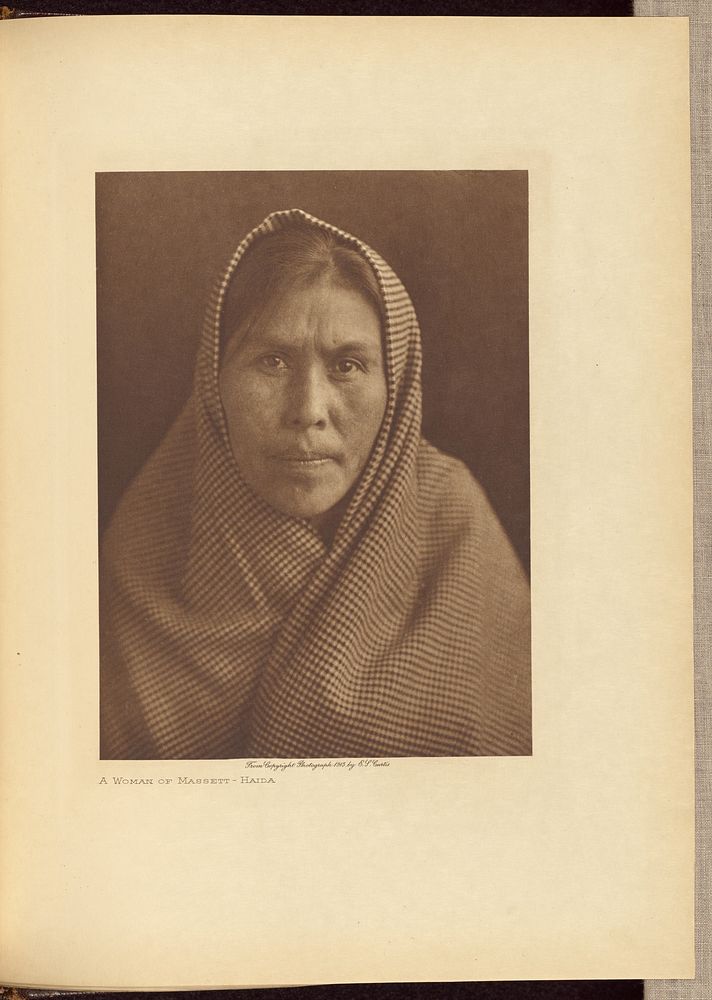 A Woman of Massett - Haida by Edward S Curtis