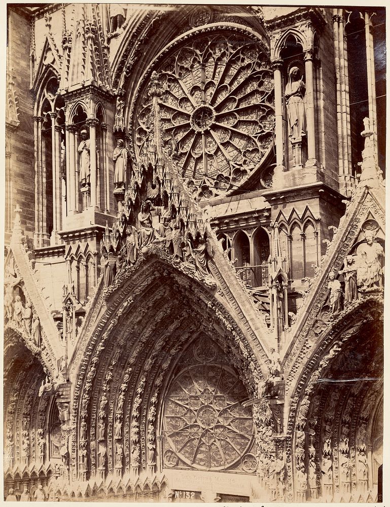 Reims Cathedral, Central Arch West Doorway