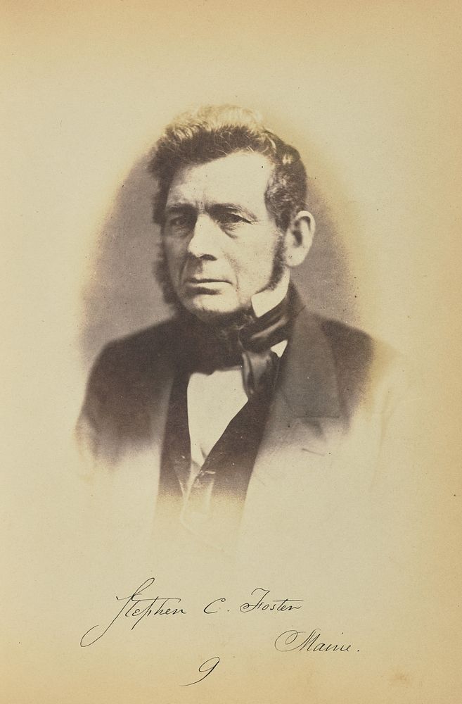 Stephen C. Foster by James Earle McClees and Julian Vannerson