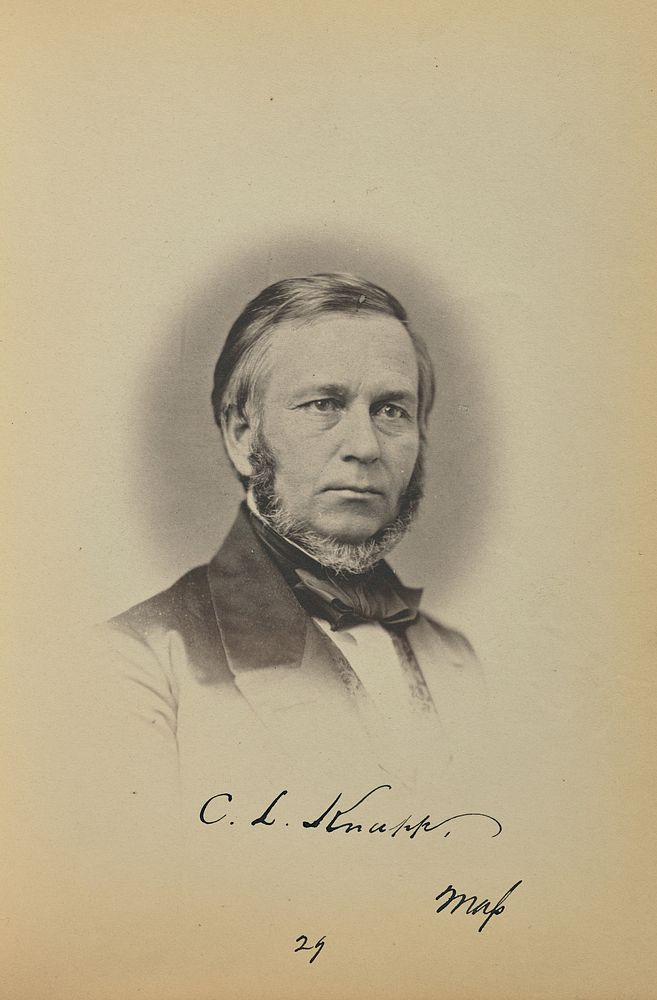 Chauncey L. Knapp by James Earle McClees and Julian Vannerson