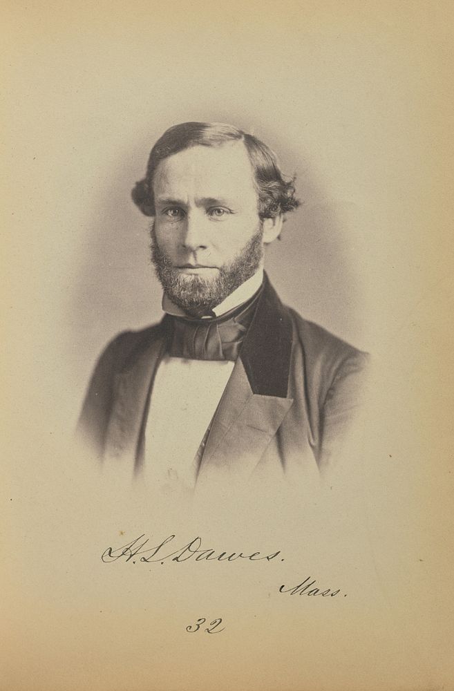 Henry L. Dawes by James Earle McClees and Julian Vannerson