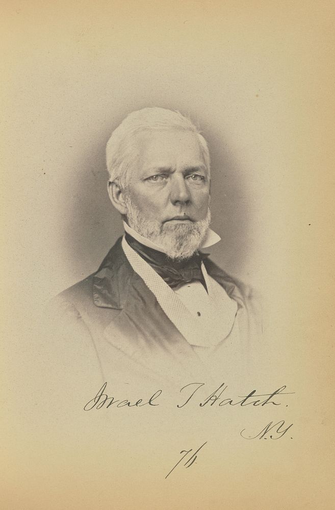 Israel T. Hatch by James Earle McClees and Julian Vannerson