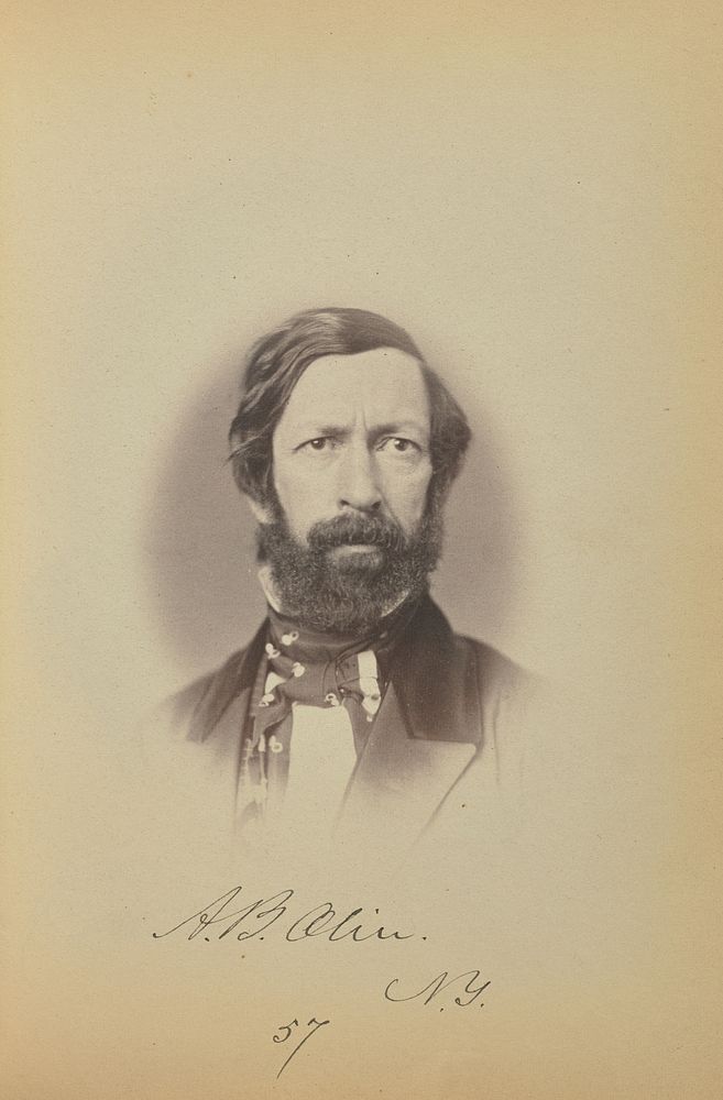 Abram B. Olin by James Earle McClees and Julian Vannerson
