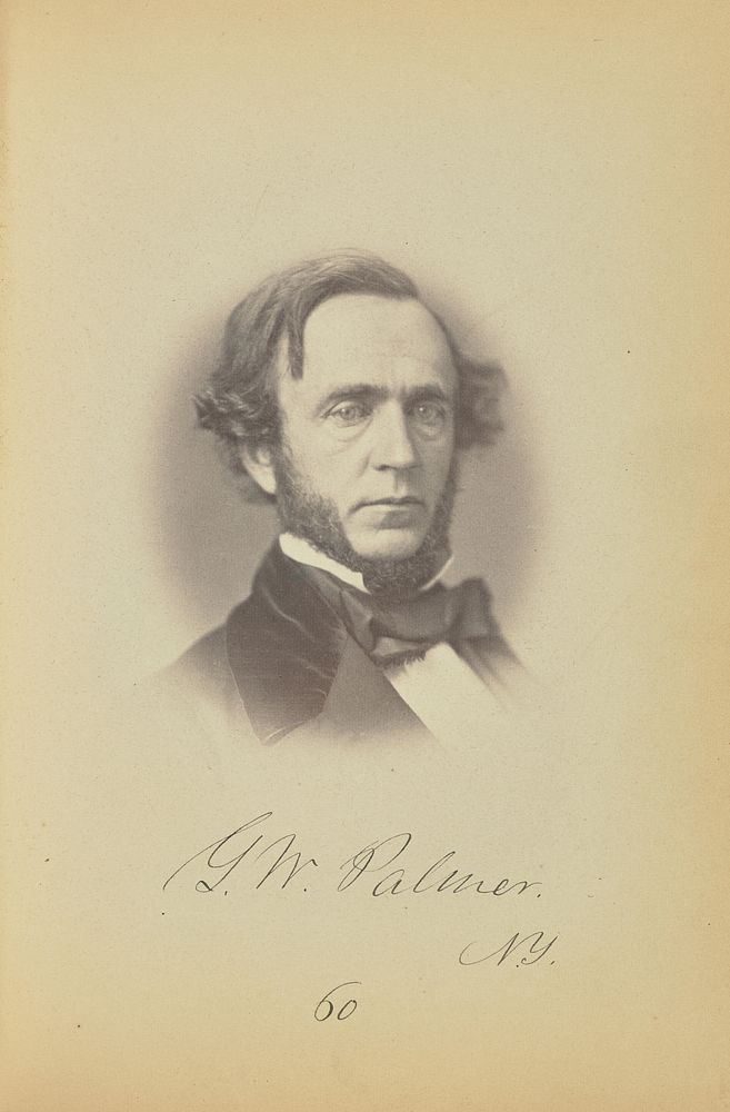 George W. Palmer by James Earle McClees and Julian Vannerson
